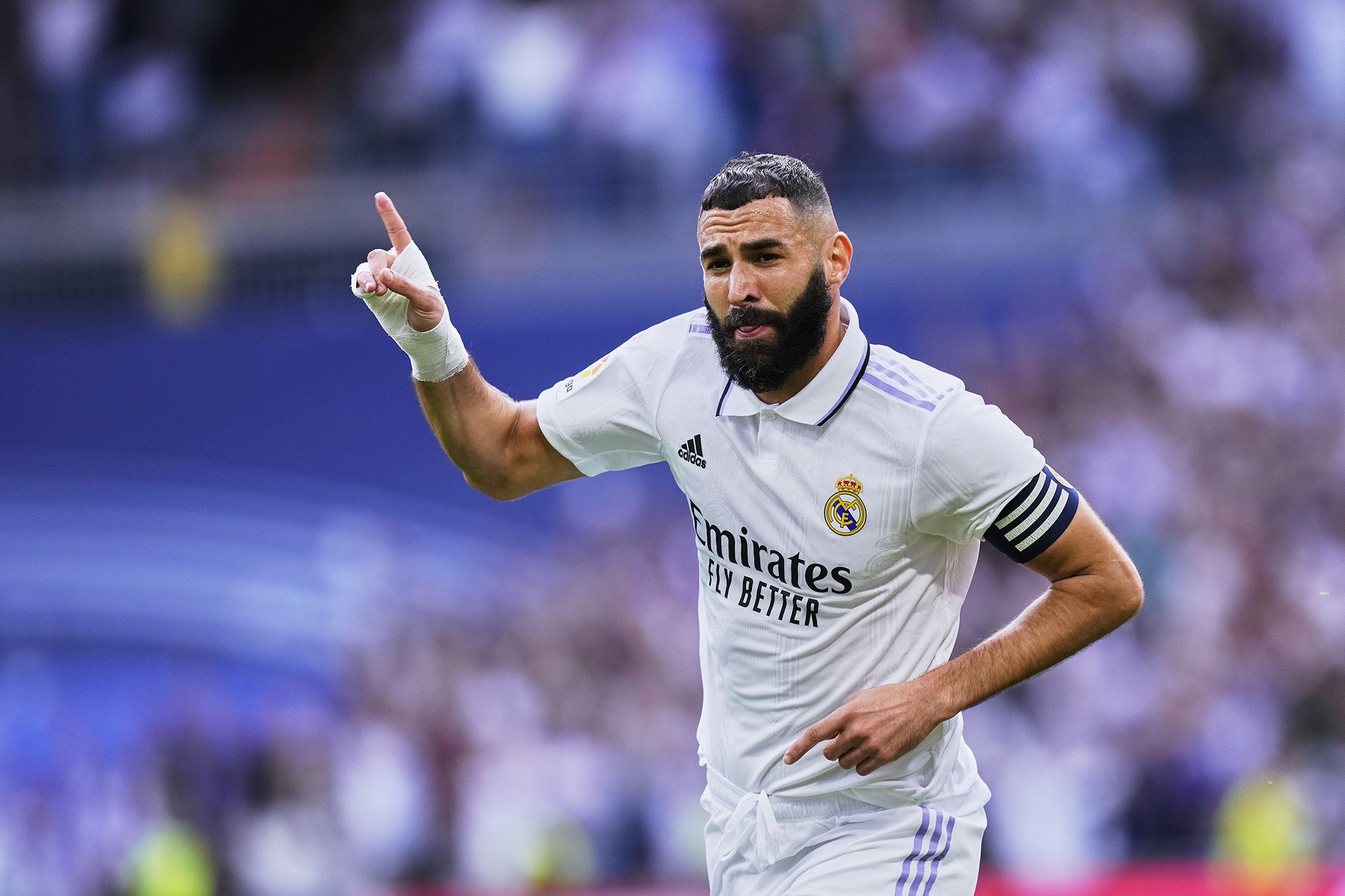 Karim Benzema 9 Real Madrid 2022/23 Away Player Jersey - Purple - Jersey  Teams